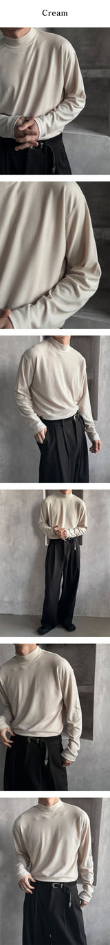 [F/W] Comfort half pola knit(5color)