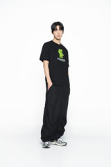 25SS ALIEN BEAR SHORT SLEEVE T-SHIRT BLACK