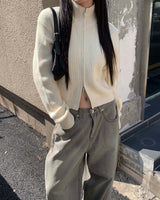 グレービンテージデニムパンツ