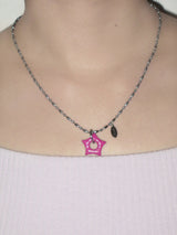 gleaming little star necklace [purple]