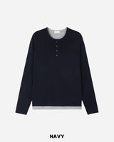 Nodin Layered Henley Longsleeve