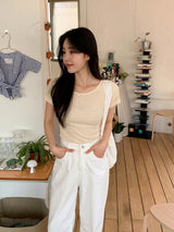 シンプル＆ベーシックショートスリーブtシャツ