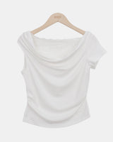 Elnen One-Shoulder Short Sleeve T-Shirt