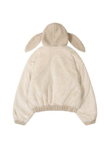 FLUFFY BUNNY JACKET (IVORY)