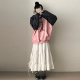 U-erse Strap Kang Long Skirt