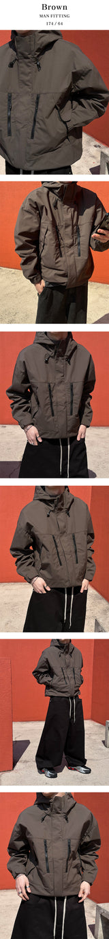 [Unisex] High tech wind jumper(4color)