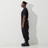 Silver Apple T-shirt (Black)