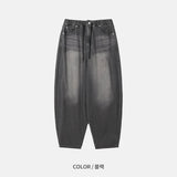 ニンバスバンドバルーンデニムパンツ (4 Colors)