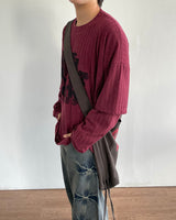DIS Ribbed Knit Long Sleeve
