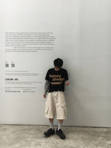 ログ クロップ ストライプ ロングスリーブ 4C