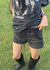 MILITARY MINI SHORTS