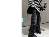 ピグメントマルチカーゴデニムパンツ