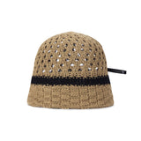 VZ Long Label Half Punching Bucket Hat / Beige