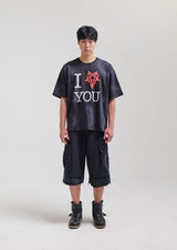 I YOU T-SHIRT (BLACK)