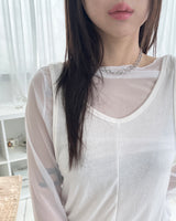 フラットリングモーションネックレス