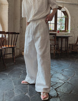 Ardern Tassel Wide Banding Pants