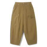 アートワークカーペンターロングバルーンパンツ (Brown)