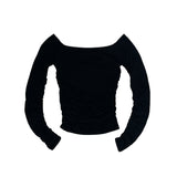 Off shirring T