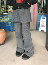 Chui Dangara Fleece Skirt Pants (2c)