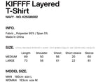 KIFFFF Layered T-Shirt (Blue) K25QB682
