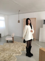 Furry over knit