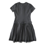  Buttonette french dress (Charcoal)
