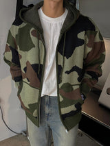 ASCLO Heavy Camo Knit Hood Zip Up