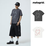 HEART TATTOO TEE_CHARCOAL