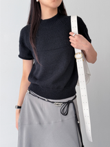 pale half knit (3color)