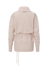 Milky wrap cardigan - pink    