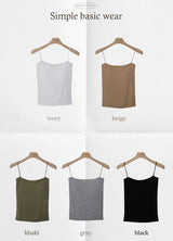 Summer Daily Rib Sleeveless (5color)