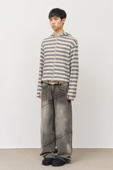 Third Coating Wide Denim