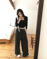 [MADE] Pop Color Ribbed Long Sleeve Cardigan