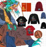 2024 LIMITED - WREVO Dragon Ball Black Sweatshirt