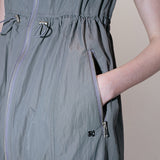 Pumpkin ziper dress chacol