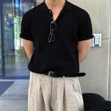 nade Cool Cable Collar Short Pant Knit