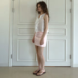Passionate ruffle blouse (white)