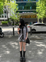 26SS★ [ MADE / Tie Set ] Silk Stripe Classic Shirt Short Sleeve Version