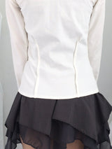 slim fit tension shirt
