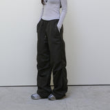 [MADE] SOLID AUTUMN NYLON PARASUIT PANTS