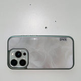 [MADE] VINTAGE FRILL PHONE CASE (epoxy silver bumper)