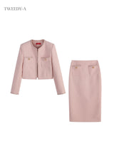 Sally Gold Burton Tweed Two-Piece Set-Up Short/Long ver