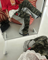 I Love Coloring Camo Jogger & Wide Pants