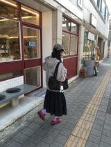 Soft Check Skirt