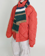Carrot Diamond Quilting Unisex High Neck Padding (100% Wellon)