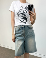 ADYダメージバミューダショートパンツ2C