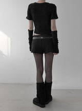 Miggle Handwarmer Knit Top