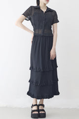 Nian Frill Cancan Skirt