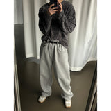 [S/S] カッティングラウンドネックベルベットニット (5color)
