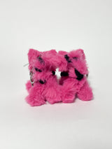 Myomyo cat keyring_magenta